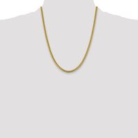 10K 4.25mm Solid Miami Cuban Chain-10DCU120-22