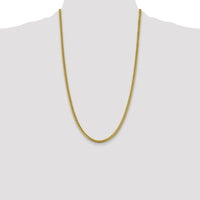 10K 4.25mm Solid Miami Cuban Chain-10DCU120-26
