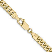 10K 4.3mm Solid Miami Cuban Chain-10DCU140-22
