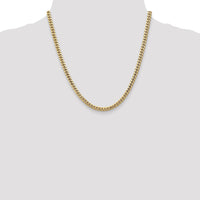 10K 4.3mm Solid Miami Cuban Chain-10DCU140-20