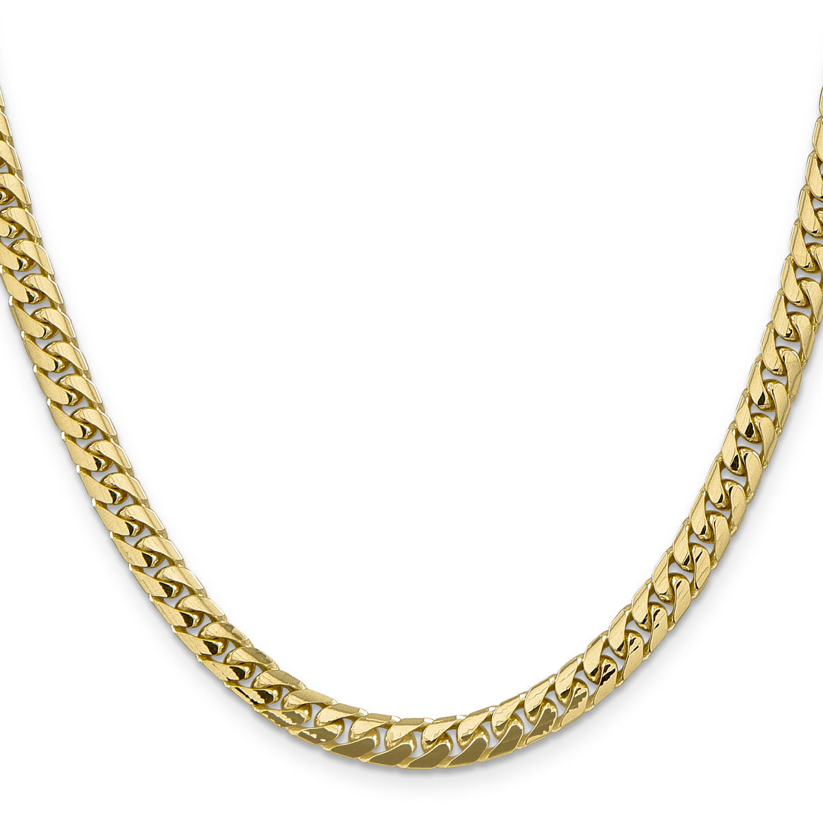 10K 5.5mm Solid Miami Cuban Chain-10DCU180-26