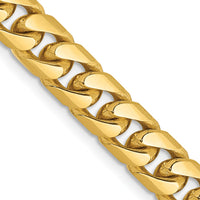 10K 6.25mm Solid Miami Cuban Chain-10DCU200-24
