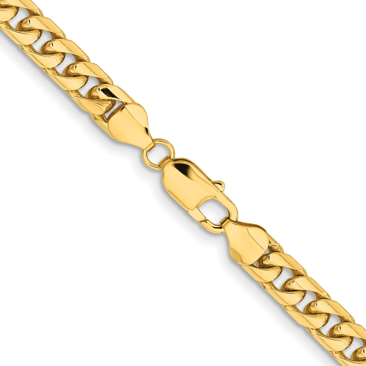 10K 6.75mm Solid Miami Cuban Chain-10DCU220-20