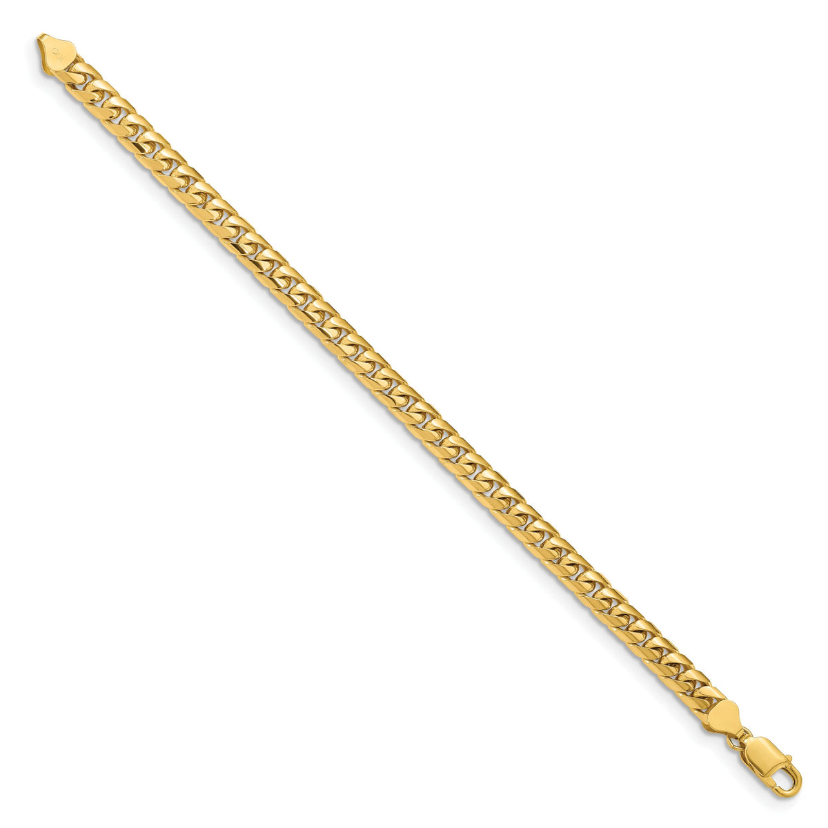 10K 6.75mm Solid Miami Cuban Chain-10DCU220-8.5