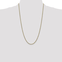10k 2.25mm Semi-solid D/C Rope Chain-10DH016-26