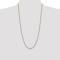 10k 2.25mm Semi-solid D/C Rope Chain-10DH016-28