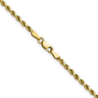 10k 2.5mm Semi-solid D/C Rope Chain-10DH018-22