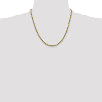 10k 2.5mm Semi-solid D/C Rope Chain-10DH018-20