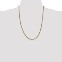 10k 2.5mm Semi-solid D/C Rope Chain-10DH018-24