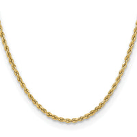10k 3mm Semi-solid D/C Rope Chain-10DH021-24