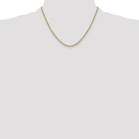 10k 3mm Semi-solid D/C Rope Chain-10DH021-18