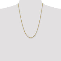 10k 3mm Semi-solid D/C Rope Chain-10DH021-24
