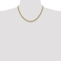 10k 3.5mm Semi-solid D/C Rope Chain-10DH025-18