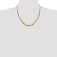 10k 3.5mm Semi-solid D/C Rope Chain-10DH025-20