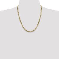 10k 3.5mm Semi-solid D/C Rope Chain-10DH025-22