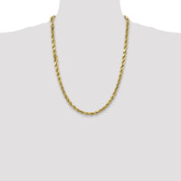 10k 4mm Semi-solid D/C Rope Chain-10DH030-24