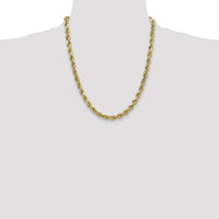 10k 4.9mm Semi-solid D/C Rope Chain-10DH035-22