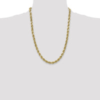 10k 4.9mm Semi-solid D/C Rope Chain-10DH035-24