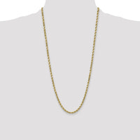 10k 4.9mm Semi-solid D/C Rope Chain-10DH035-28