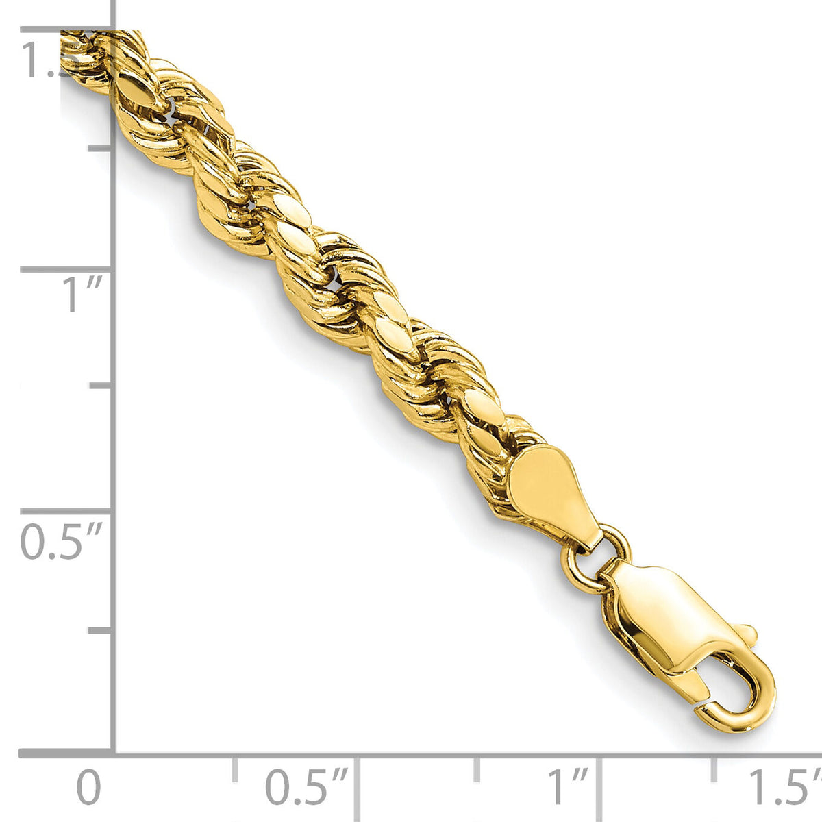 10k 4.9mm Semi-solid D/C Rope Chain-10DH035-8