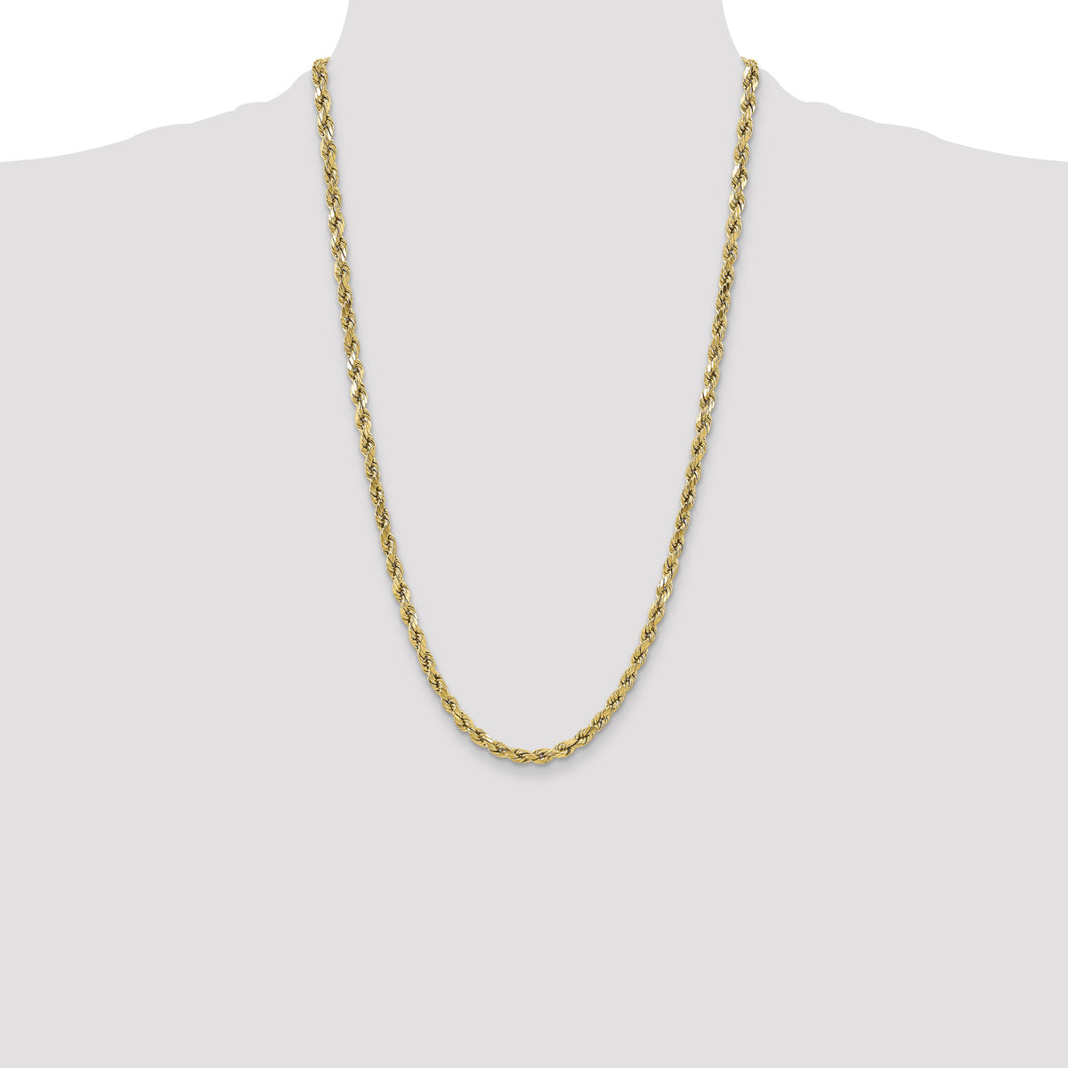 10k 5.5mm Semi-solid D/C Rope Chain-10DH040-26