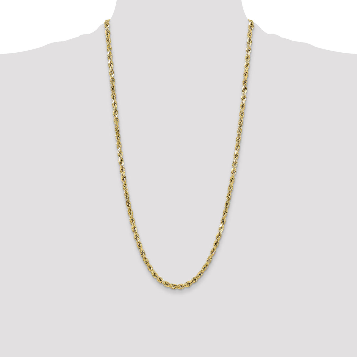 10k 5.5mm Semi-solid D/C Rope Chain-10DH040-28