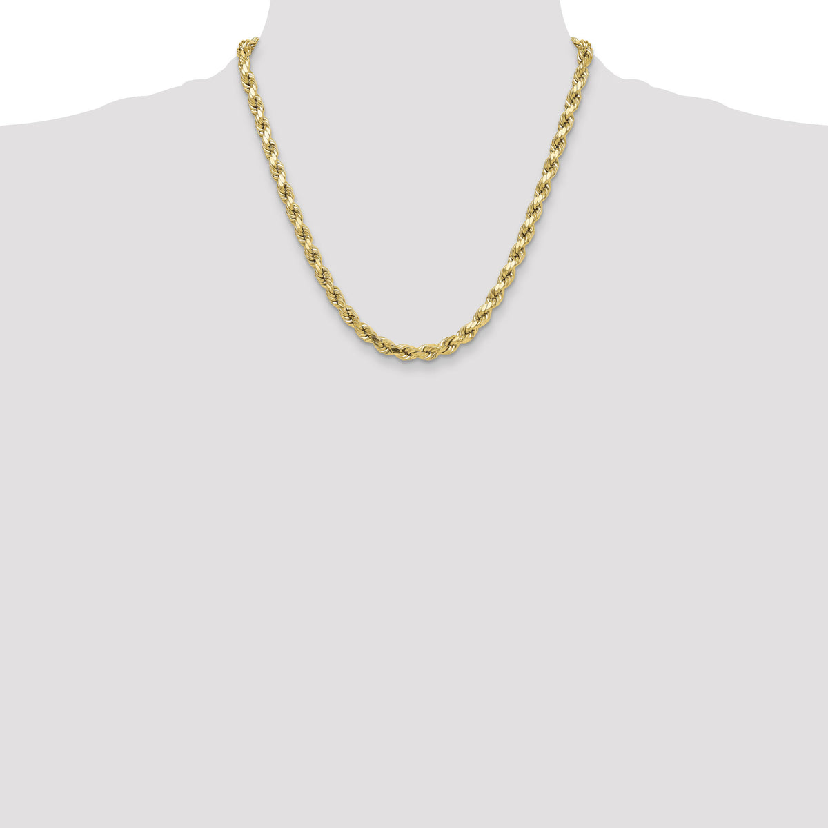 10k 6.5mm Semi-solid D/C Rope Chain-10DH050-20