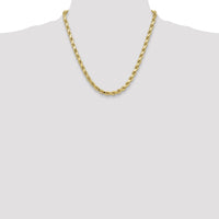 10k 6.5mm Semi-solid D/C Rope Chain-10DH050-20
