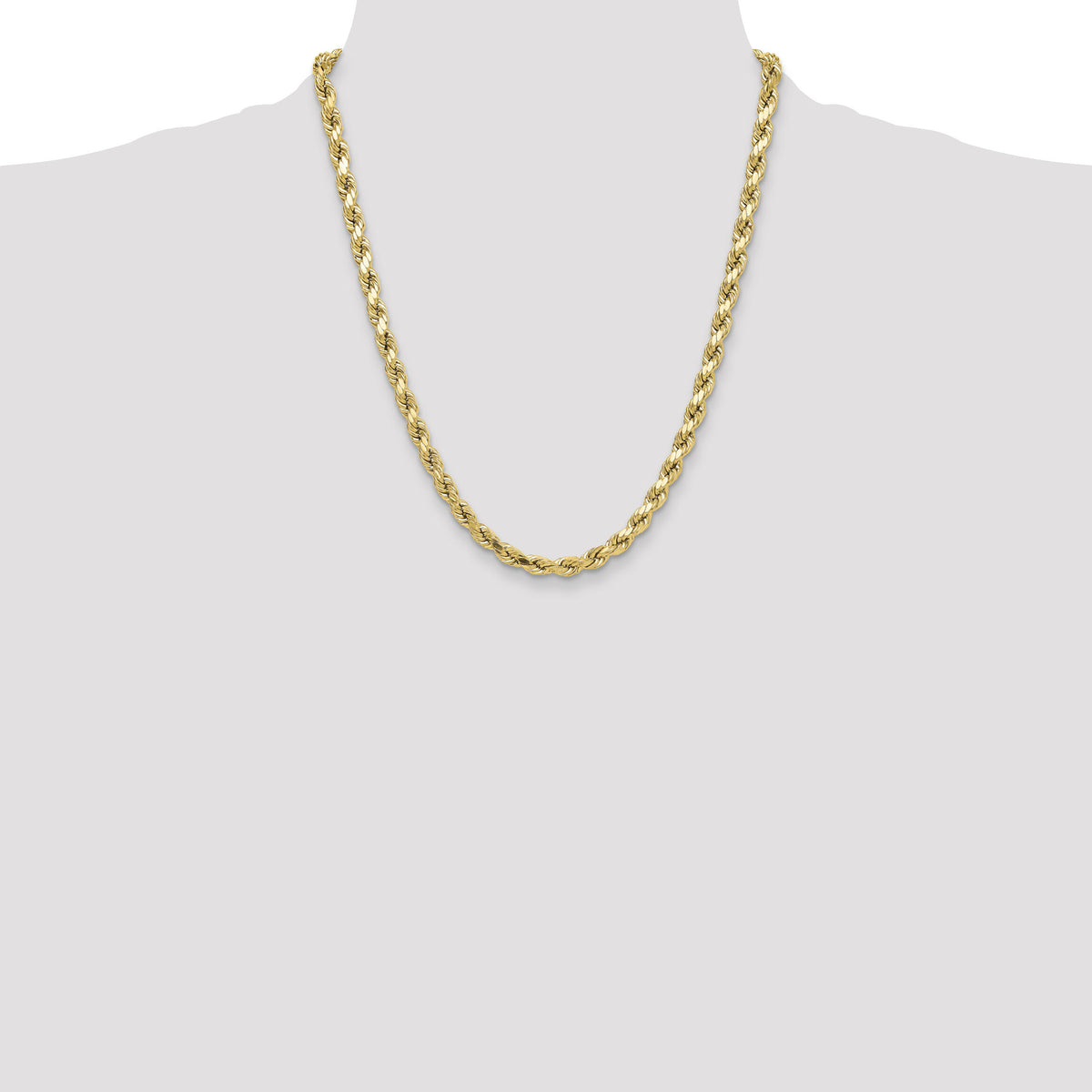 10k 6.5mm Semi-solid D/C Rope Chain-10DH050-22