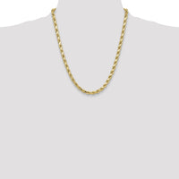 10k 6.5mm Semi-solid D/C Rope Chain-10DH050-22