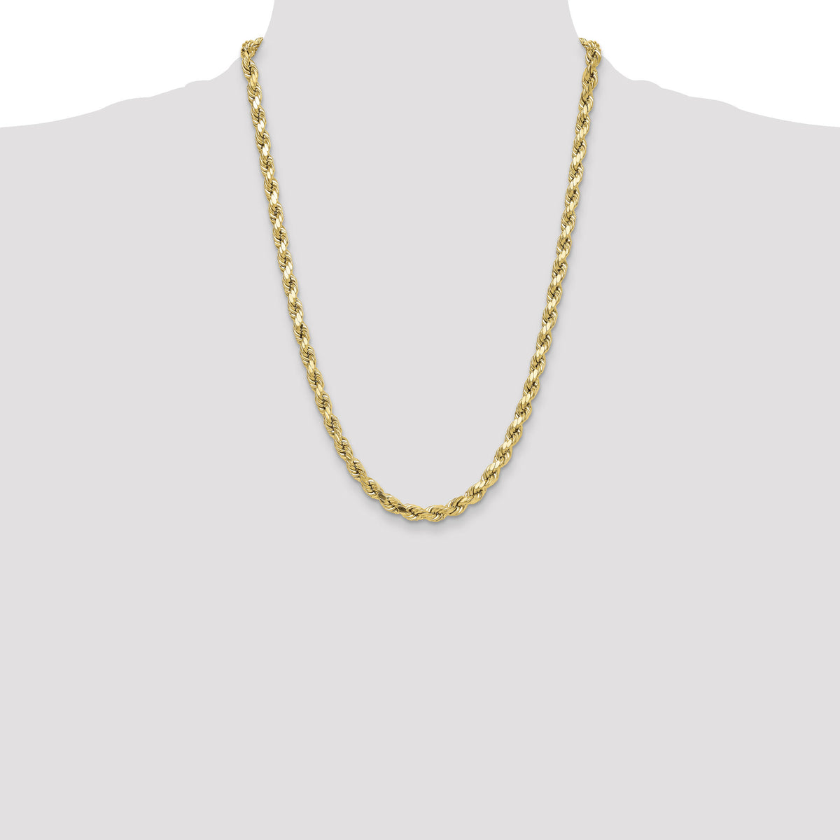 10k 6.5mm Semi-solid D/C Rope Chain-10DH050-24