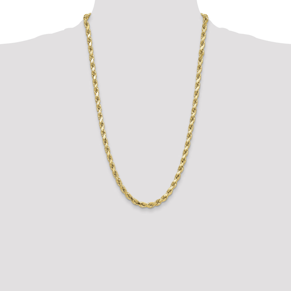 10k 6.5mm Semi-solid D/C Rope Chain-10DH050-26