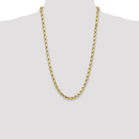 10k 6.5mm Semi-solid D/C Rope Chain-10DH050-26
