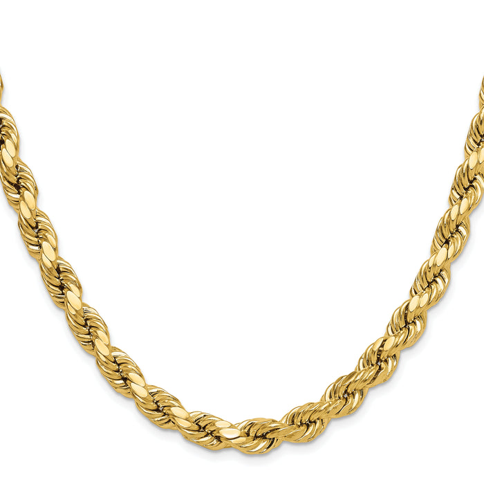 10k 8.0mm Semi-solid D/C Rope Chain-10DH060-20