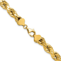 10k 8.0mm Semi-solid D/C Rope Chain-10DH060-22