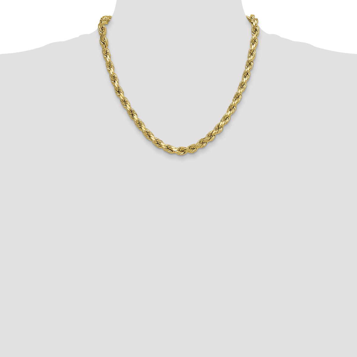 10k 8.0mm Semi-solid D/C Rope Chain-10DH060-20