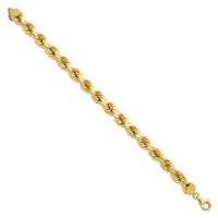 10k 8.0mm Semi-solid D/C Rope Chain-10DH060-8