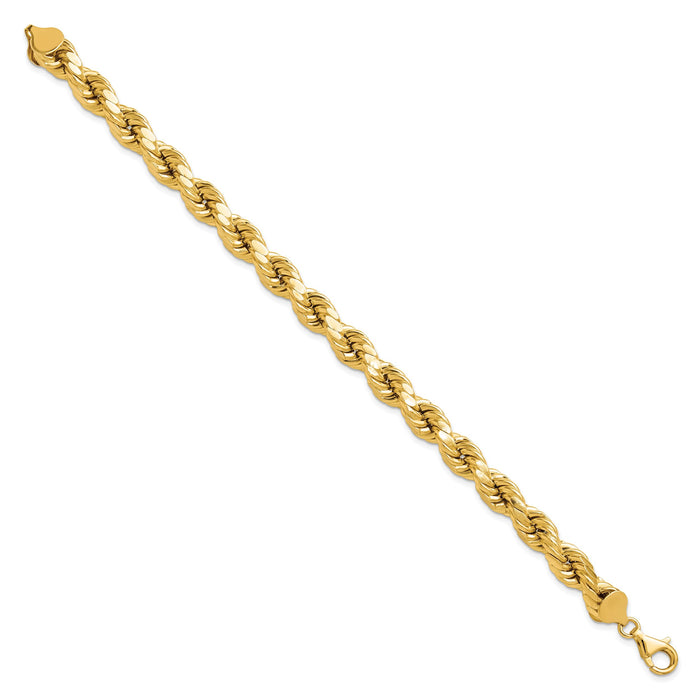 10k 8mm Semi-solid D/C Rope Chain-10DH060-9