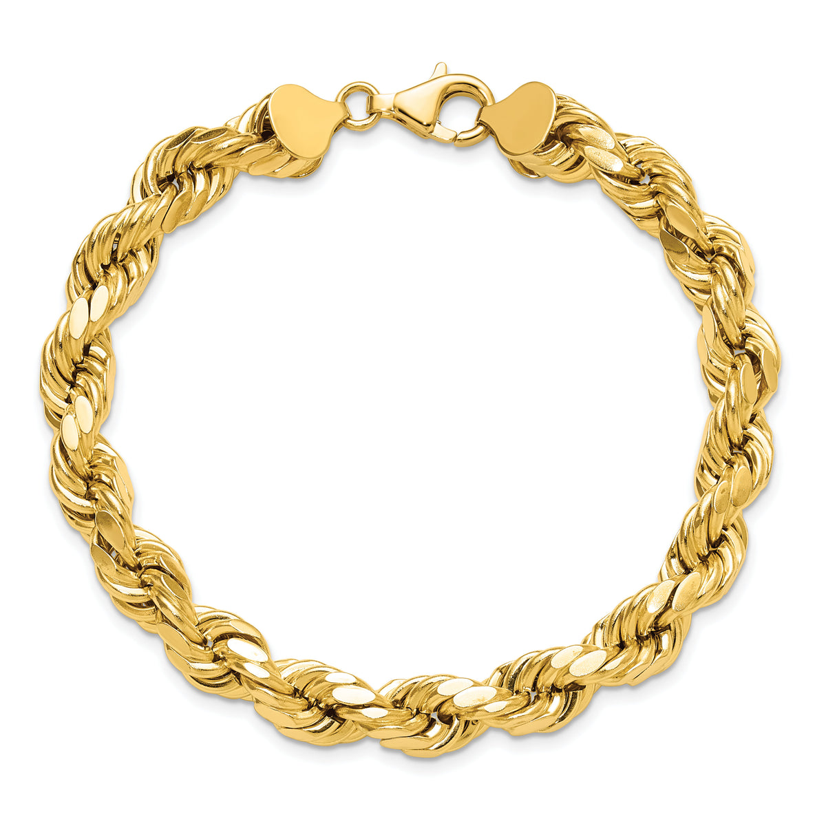 10k 8mm Semi-solid D/C Rope Chain-10DH060-9