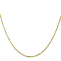 10k 1.5mm Extra-Light D/C Rope Chain-10EX012-22