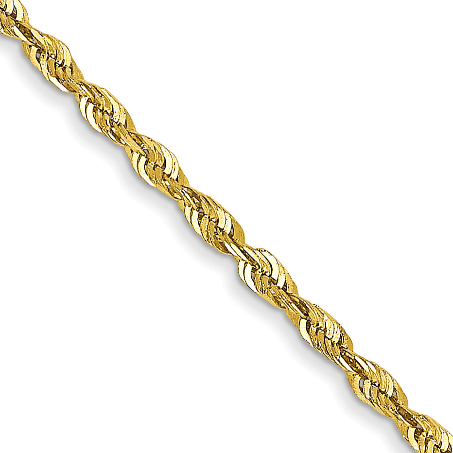 10k 1.5mm Extra-Light D/C Rope Chain-10EX012-16
