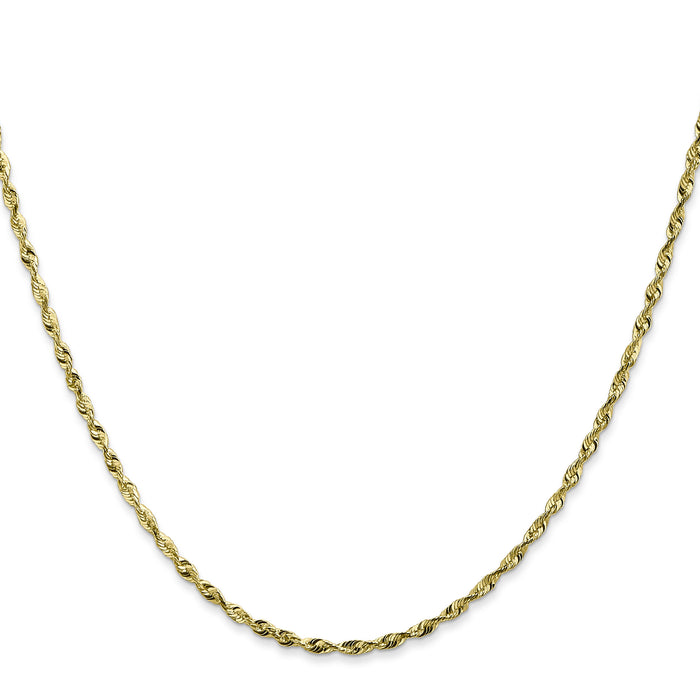 10k 1.8mm Extra-Light D/C Rope Chain-10EX014-22