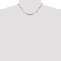 10k 1.8mm Extra-Light D/C Rope Chain-10EX014-16