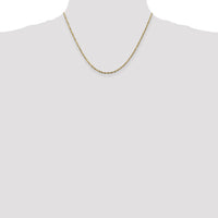 10k 1.8mm Extra-Light D/C Rope Chain-10EX014-18