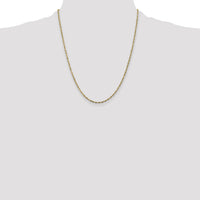10k 1.8mm Extra-Light D/C Rope Chain-10EX014-22