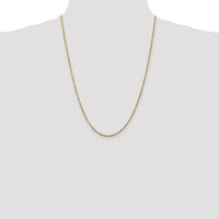 10k 1.8mm Extra-Light D/C Rope Chain-10EX014-24
