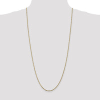 10k 1.8mm Extra-Light D/C Rope Chain-10EX014-30