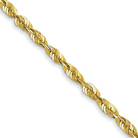 10k 1.8mm Extra-Light D/C Rope Chain-10EX014-18