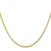 10k 2.0mm Extra-Light D/C Rope Chain-10EX016-16