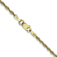 10k 2.0mm Extra-Light D/C Rope Chain-10EX016-16